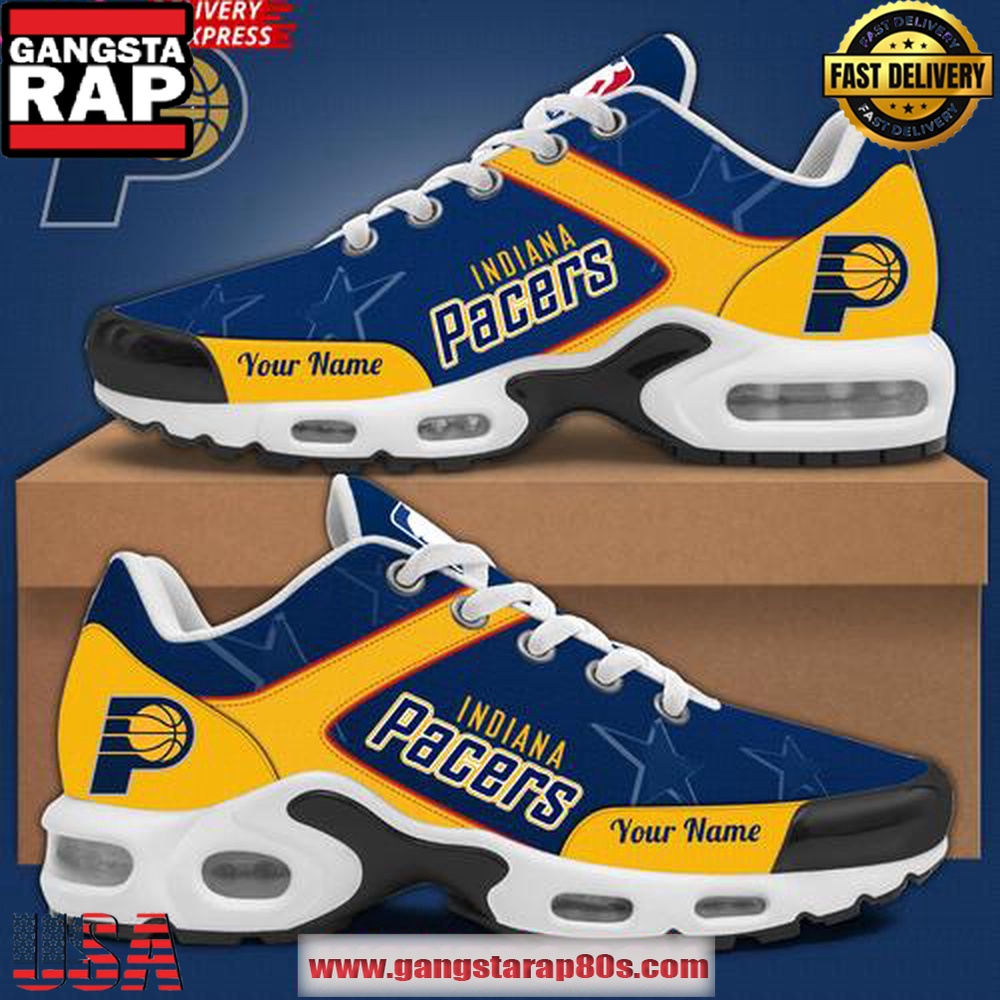 Indiana Pacers Limited Edition Custom Air Max Plus Shoes Running Sneakers Indiana Pacers Limited Edition Custom Air Max Plus Shoes Running Sneakers