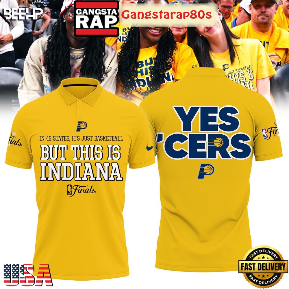 Indiana Pacers Yes Cers But This Is Indiana NBA Finals 2025 Polo Shirt Indiana Pacers Yes Cers But This Is Indiana NBA Finals 2025 Polo Shirt