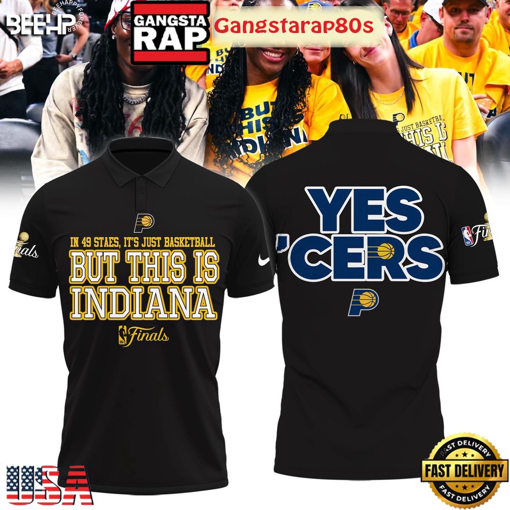 Indiana Pacers Yes Cers But This Is Indiana NBA Finals 2025 Polo Shirt Indiana Pacers Yes Cers But This Is Indiana NBA Finals 2025 Polo Shirt