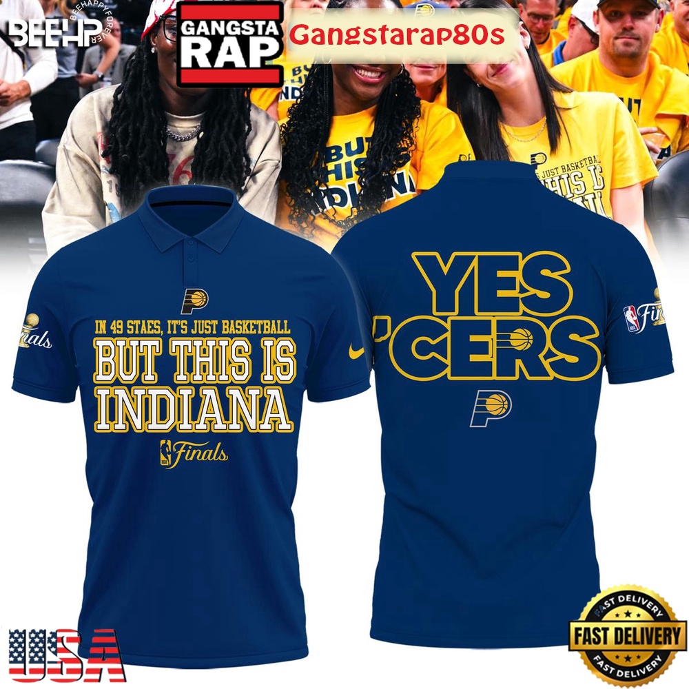 Indiana Pacers Yes Cers But This Is Indiana NBA Finals 2025 Polo Shirt Indiana Pacers Yes Cers But This Is Indiana NBA Finals 2025 Polo Shirt