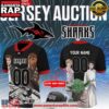 Jacksonville Sharks x Star Wars Custom Galaxy Football Jersey 2 Jacksonville Sharks x Star Wars Custom Galaxy Football Jersey