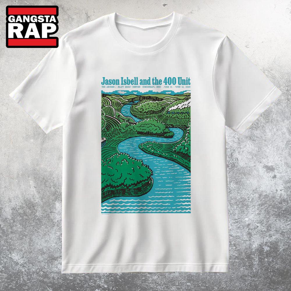 Jason Isbell And The 400 Unit Cincinnati OH On Jun 21-22 2025 T Shirt