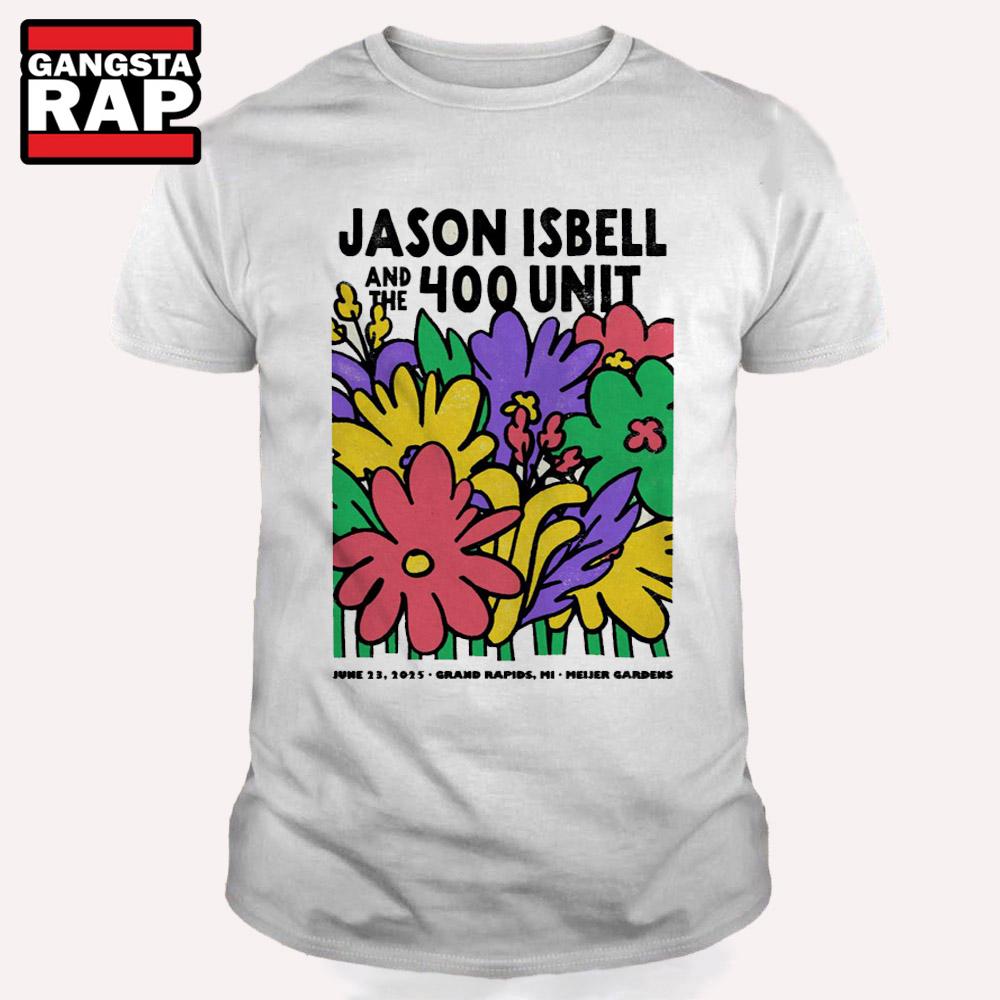 Jason Isbell And The 400 Unit Grand Rapids MI Tour On Jun 23 2025 T Shirt