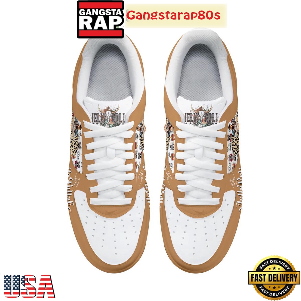 Jelly Roll The Beautifully Broken Tour Special Edition Air Force 1 Shoes Running Sneakers