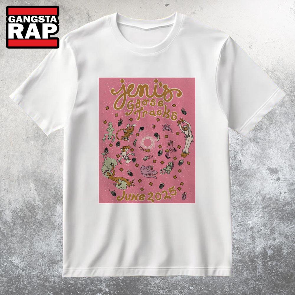 Jeni's Goose Tracks Shows June 2025 T Shirt