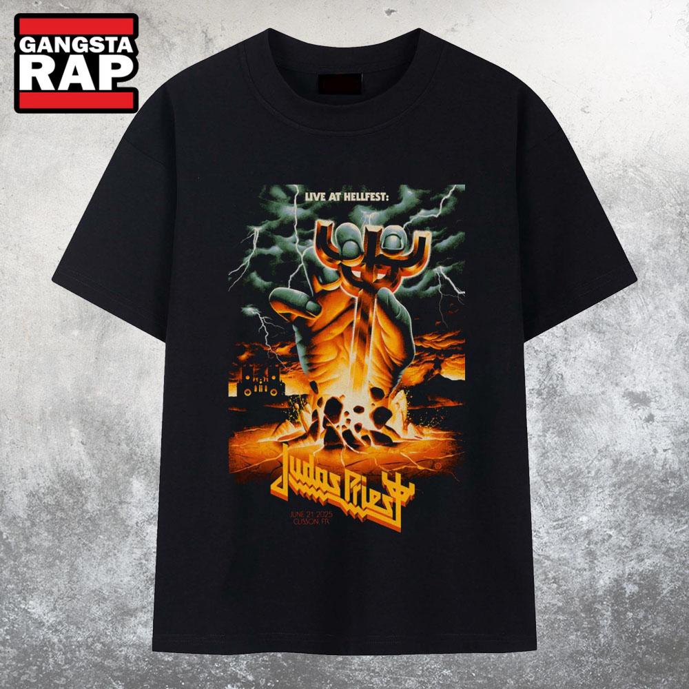 Judas Priest Hellfest 2025 Jun 21 Clisson FR T Shirt