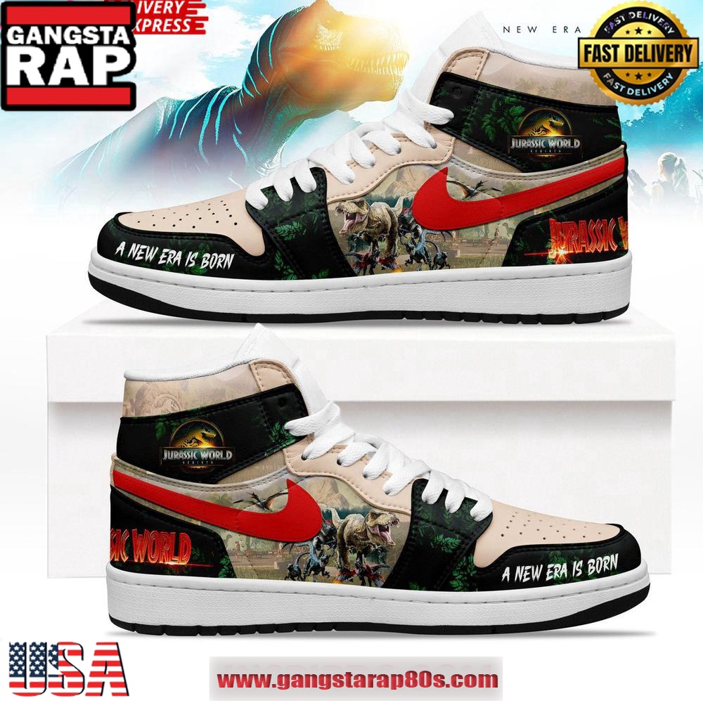 Jurassic World New Era Is Born Limited Air Force 1 Sneakers Shoes