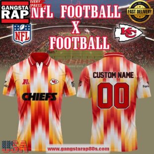 Kansas City Chiefs NFL x Soccer Crossover 2025 Custom Polo Shirt