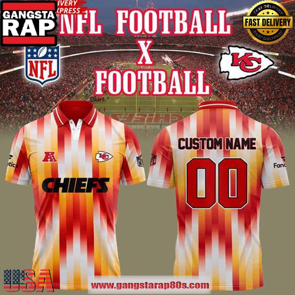 Kansas City Chiefs NFL x Soccer Crossover 2025 Custom Polo Shirt Kansas City Chiefs NFL x Soccer Crossover 2025 Custom Polo Shirt