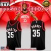 Kevin Durant Houston Rockets #35 Black Version Special Edition Basketball Jersey 3 Kevin Durant Houston Rockets #35 Black Version Special Edition Basketball Jersey