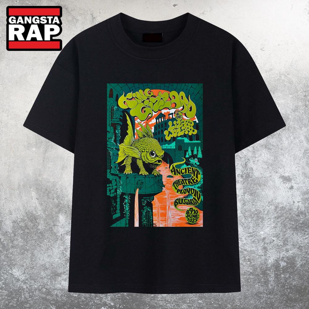 King Gizzard And The Lizard Wizard Ancient Theatre, Plovdiv Bulgaria On Jun 8-10 2025 T Shirt