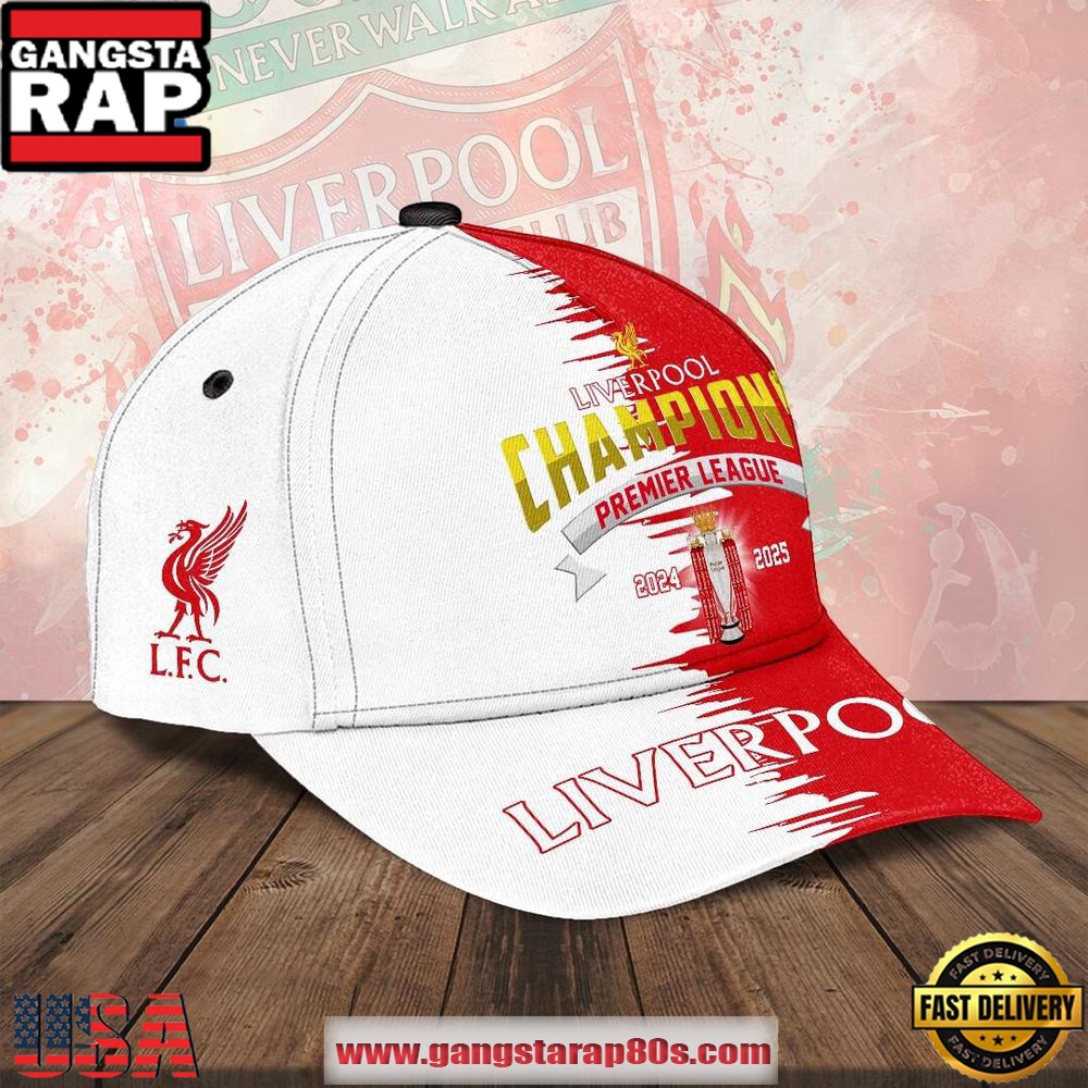 Liverpool 2025 EPL Champions Limited Edition Classic Cap Hats