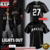 Los Angeles Angels Black Lights Out Limited Edition Baseball Jersey Shirt
