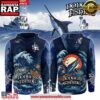 Los Angeles Dodgers x Wave Hunter Fishing Limited All Over Print Hoodie 2 Los Angeles Dodgers x Wave Hunter Fishing Limited All Over Print Hoodie
