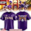 LSU Tigers 2025 NCAA Baseball National Champions Purple Baseball Jersey Shirt