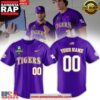 LSU Tigers 2025 NCAA College World Series Special Custom Baseball Jersey Shirt