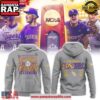 LSU Tigers 8X College World Series Champions 2025 Gray Special Edition All Over Print Hoodie