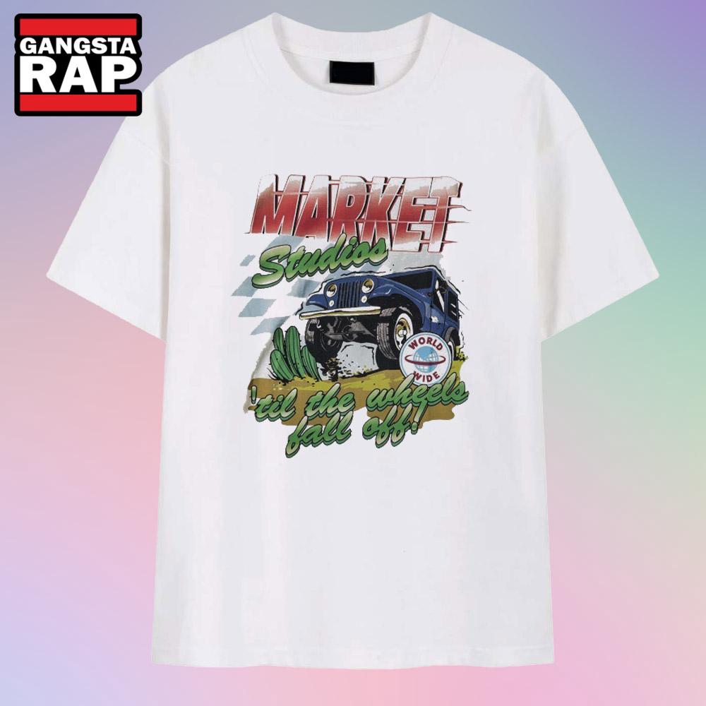 Market Studios ‘Til The Wheels Fall Off Worldwide T Shirt