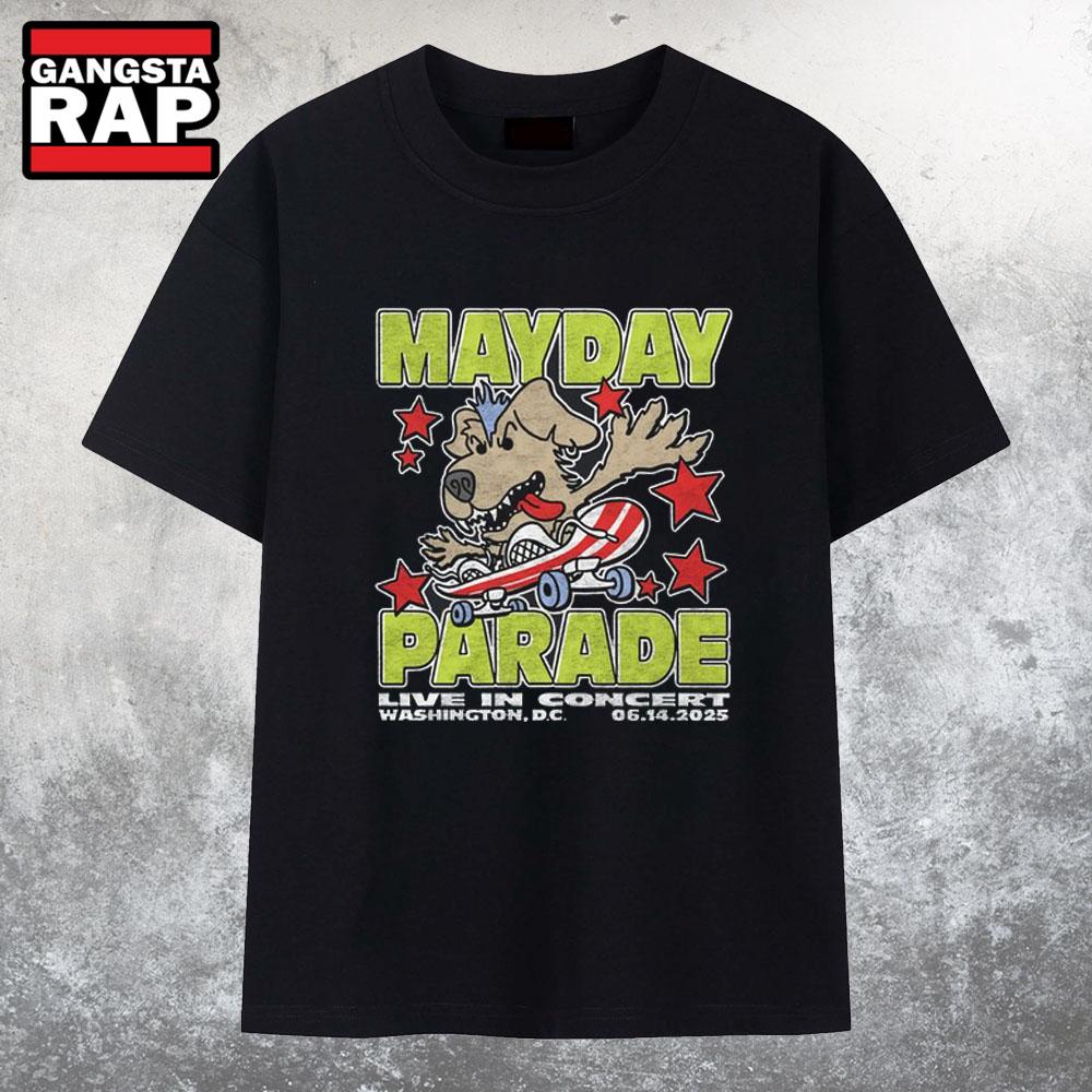 Mayday Parade Live In Concert Washington DC Jun 14 2025 T Shirt