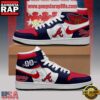 MLB Atlanta Braves Unique Design Custom Name Air Jordan 1 Shoes Running Sneakers 5 MLB Atlanta Braves Unique Design Custom Name Air Jordan 1 Shoes Running Sneakers