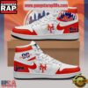 MLB New York Mets Unique Design Custom Name Air Jordan 1 Shoes Running Sneakers