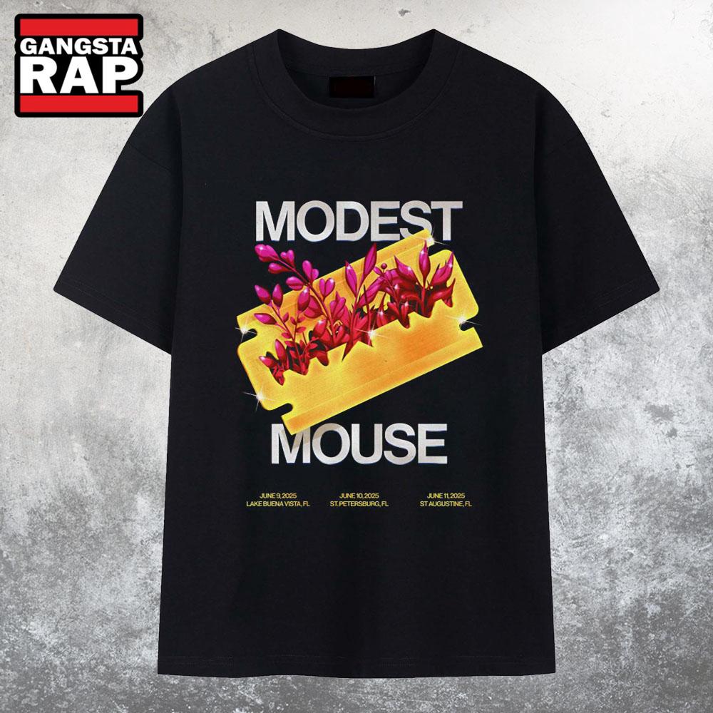 Modest Mouse Florida Tour June 2025 T Shirt