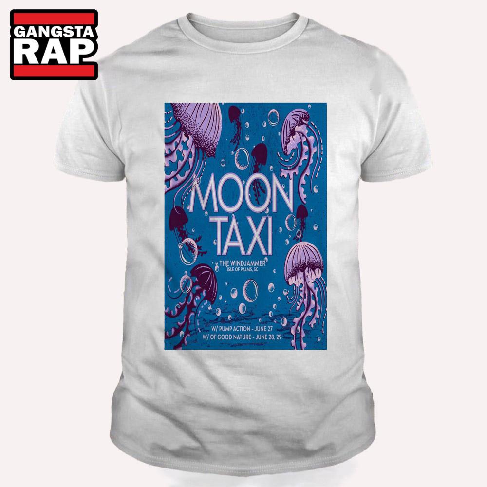 Moon Taxi In Isle Of Palms SC On Jun 27-29 2025 T Shirt Moon Taxi In Isle Of Palms SC On Jun 27-29 2025 T Shirt
