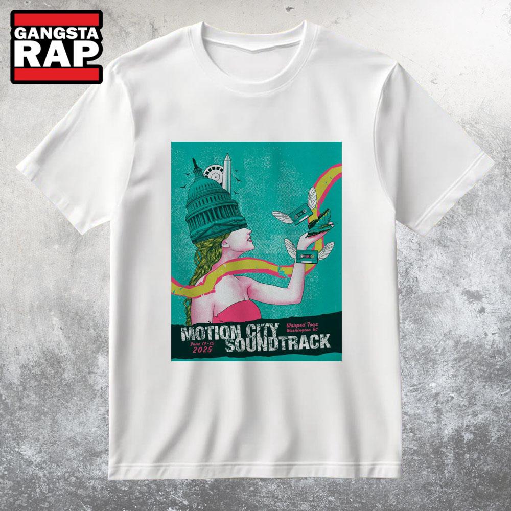Motion City Soundtrack On June 14-15 2025 In Washington D.C T Shirt