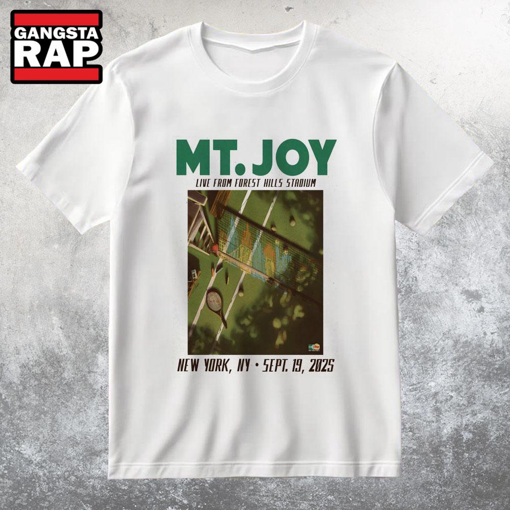 Mt. Joy Sept 16 2025 Live From Forest Hills Stadium New York NY T Shirt Mt. Joy Sept 16 2025 Live From Forest Hills Stadium New York NY T Shirt
