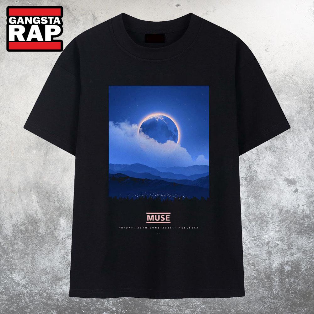Muse Hellfest Jun 20 2025 In Clisson FR T Shirt