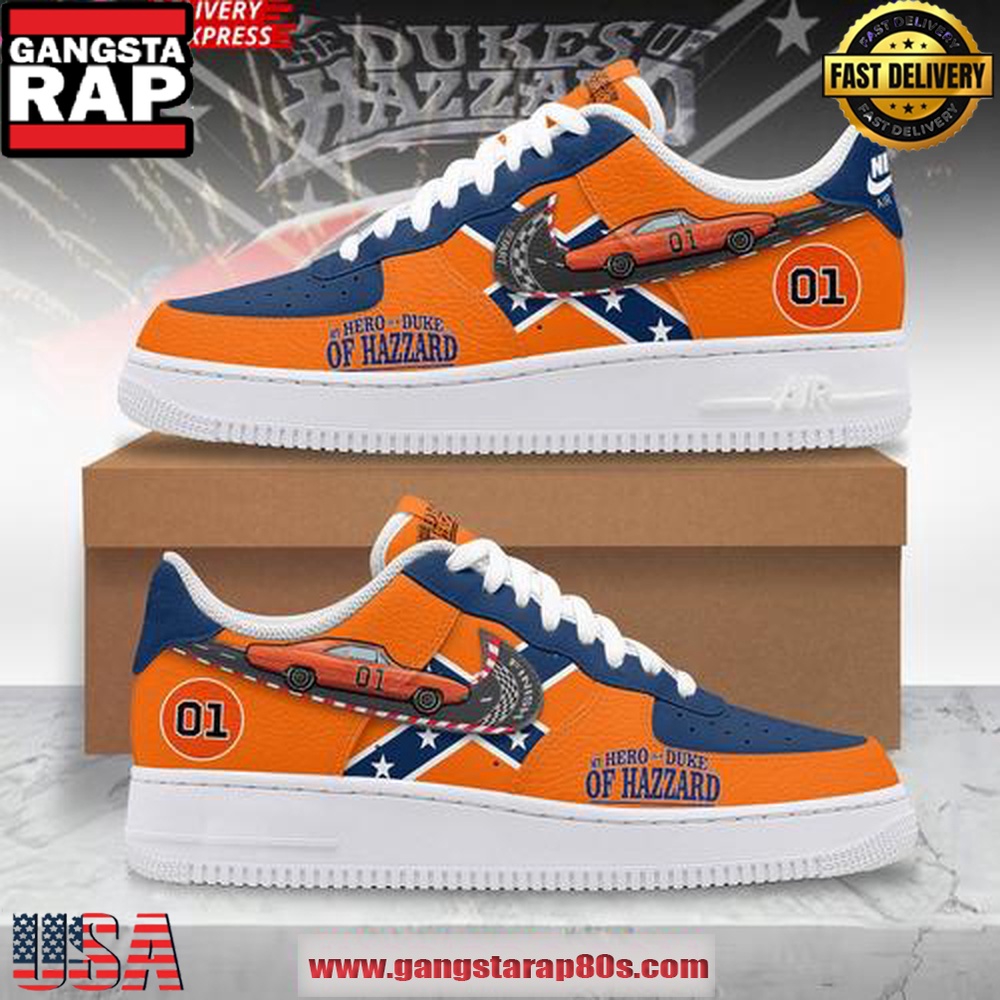 My Hero is a Duke of Hazzard Limited Air Force 1 Sneakers Shoes