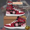 NCAA Alabama Crimson Tide Custom Name Air Jordan 1 Shoes Running Sneakers For Men Women