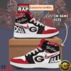 NCAA Georgia Bulldogs Custom Name Air Jordan 1 Shoes Running Sneakers For Men Women