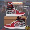 NCAA Ohio State Buckeyes Custom Name Air Jordan 1 Shoes Running Sneakers For Men Women