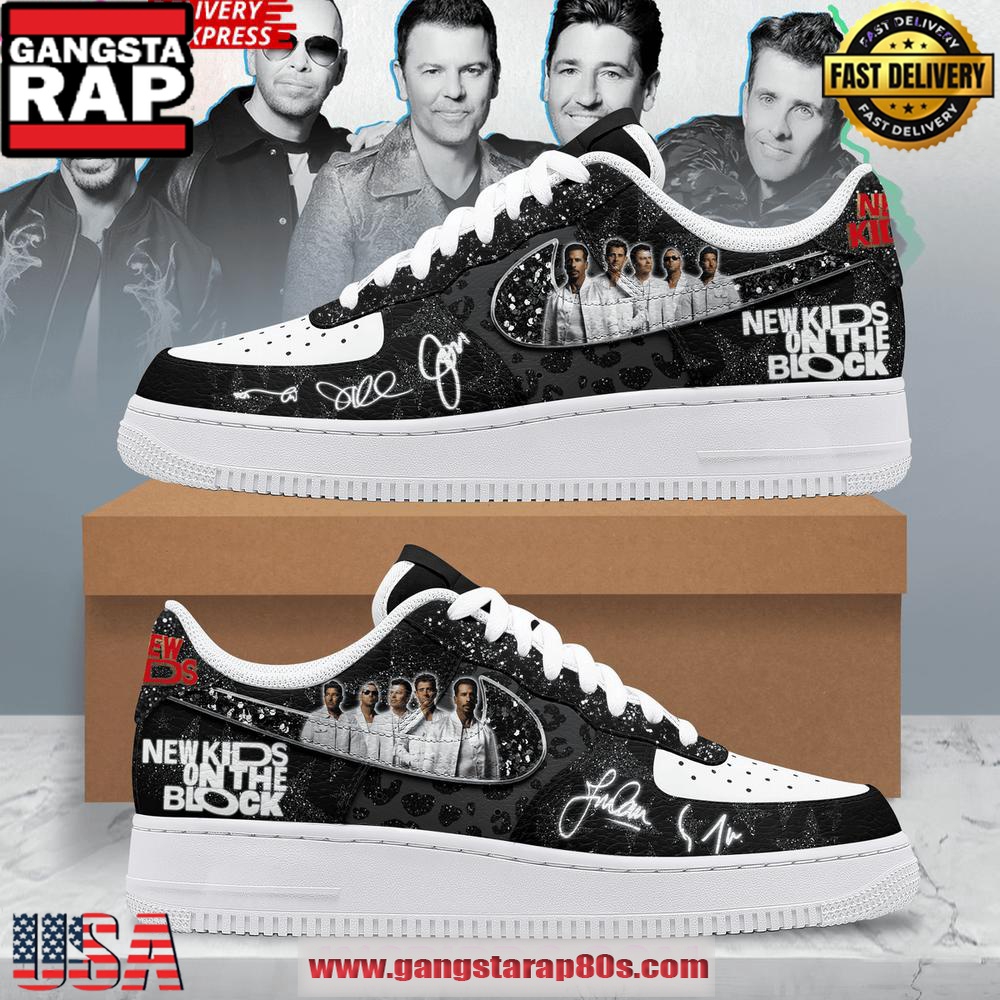 New Kids On The Block (NKOTB) 2025 Limited Edition Air Force 1 Sneakers Shoes