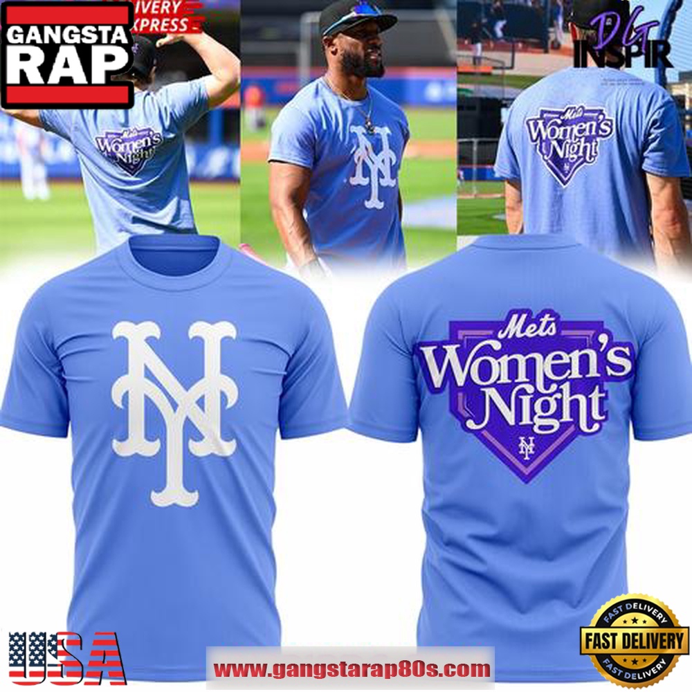 New York Mets 2025 Women Night Edition Unisex T Shirt