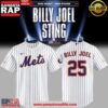 New York Mets Billy Joel Sting Special Custom Baseball Jersey Shirt