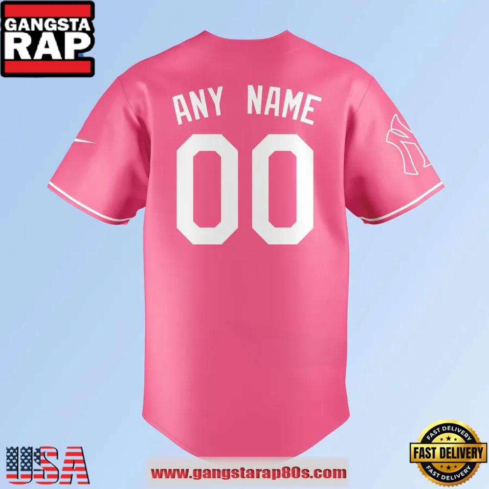 New York Yankees Pink Shirt Day 2025 Limited Edition Baseball Jersey Shirt New York Yankees Pink Shirt Day 2025 Limited Edition Baseball Jersey Shirt