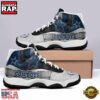 NFL Dallas Cowboys Team Grey Version Unique Design Air Jordan 11 Shoes