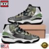 NFL Green Bay Packers Team Unique Design Air Jordan 11 Shoes