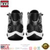 NFL Oakland Raiders Black Unique Design Air Jordan 11 Sneaker Shoes 1 NFL Oakland Raiders Black Unique Design Air Jordan 11 Sneaker Shoes