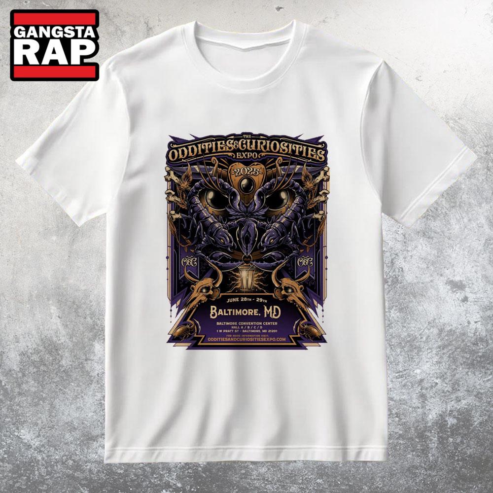 Oddities and Curiosities Expo 6 2025 Baltimore MD T Shirt