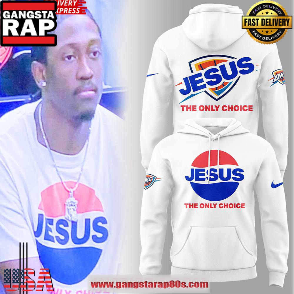 Oklahoma City Thunder Jesus The Only Choice Special All Over Print Hoodie Oklahoma City Thunder Jesus The Only Choice Special All Over Print Hoodie