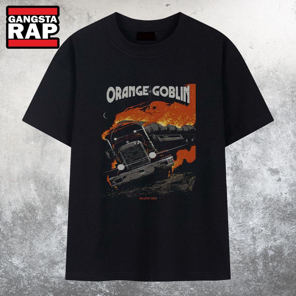Orange Goblin Hellfest June 2025 T Shirt