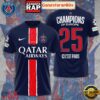 Paris Saint Germain Champions Of Europe All Over Print T-Shirt Hoodie
