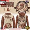 Philadelphia Phillies Native American Heritage Honor 2025 Special All Over Print Hoodie