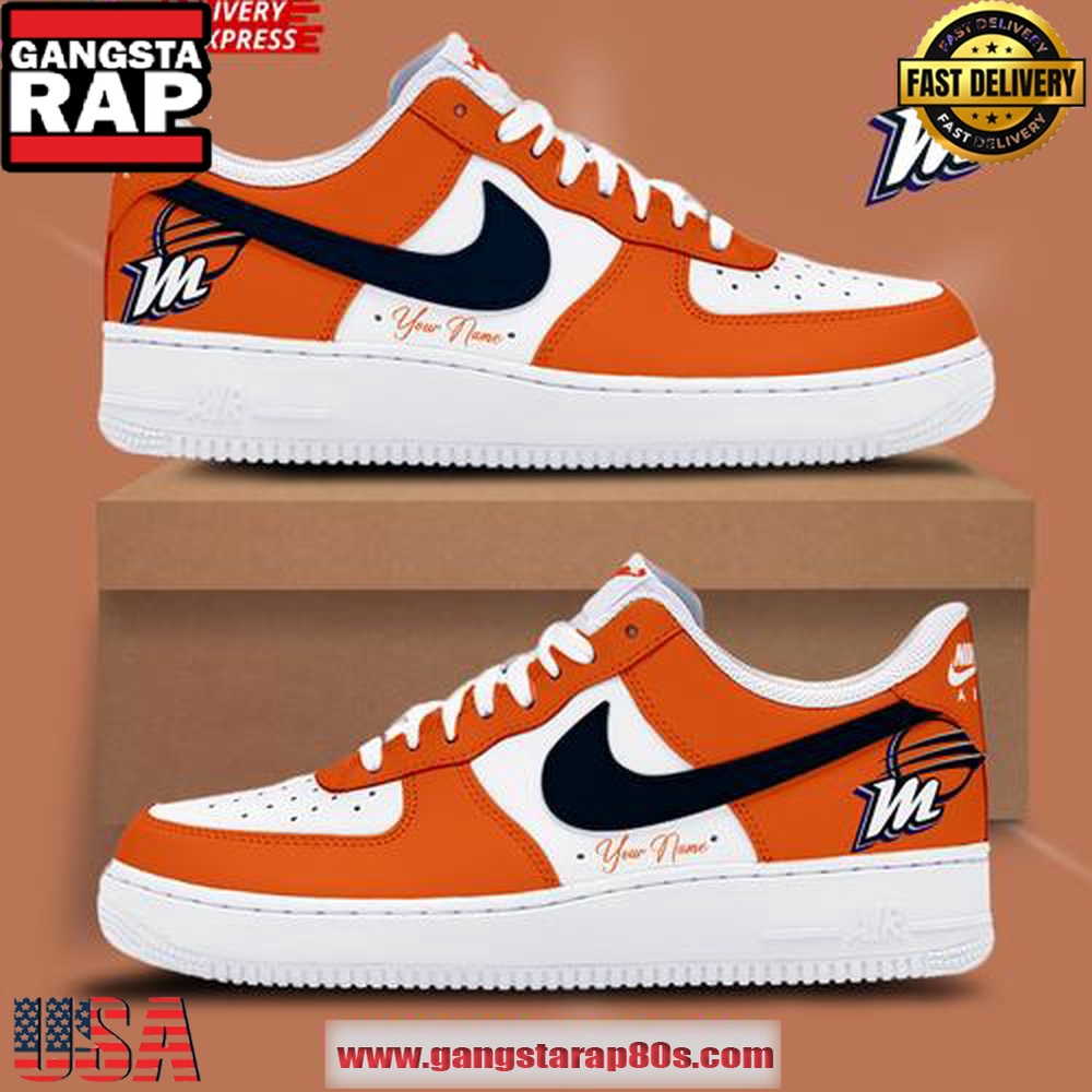 Phoenix Mercury WNBA 2025 Custom Air Force 1 Running Sneakers Shoes