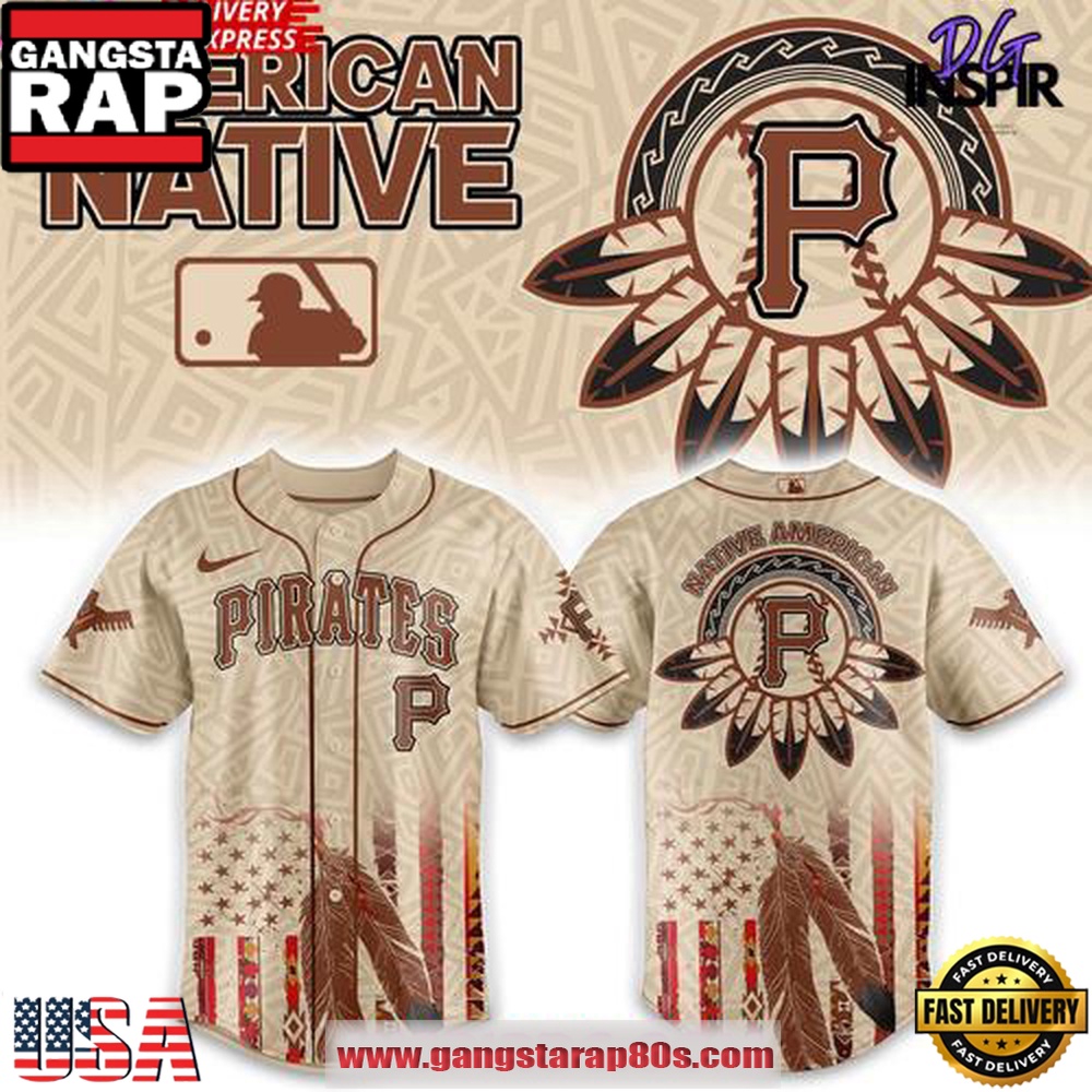 Pittsburgh Pirates Native American Heritage Honor 2025 Edition Baseball Jersey Shirt