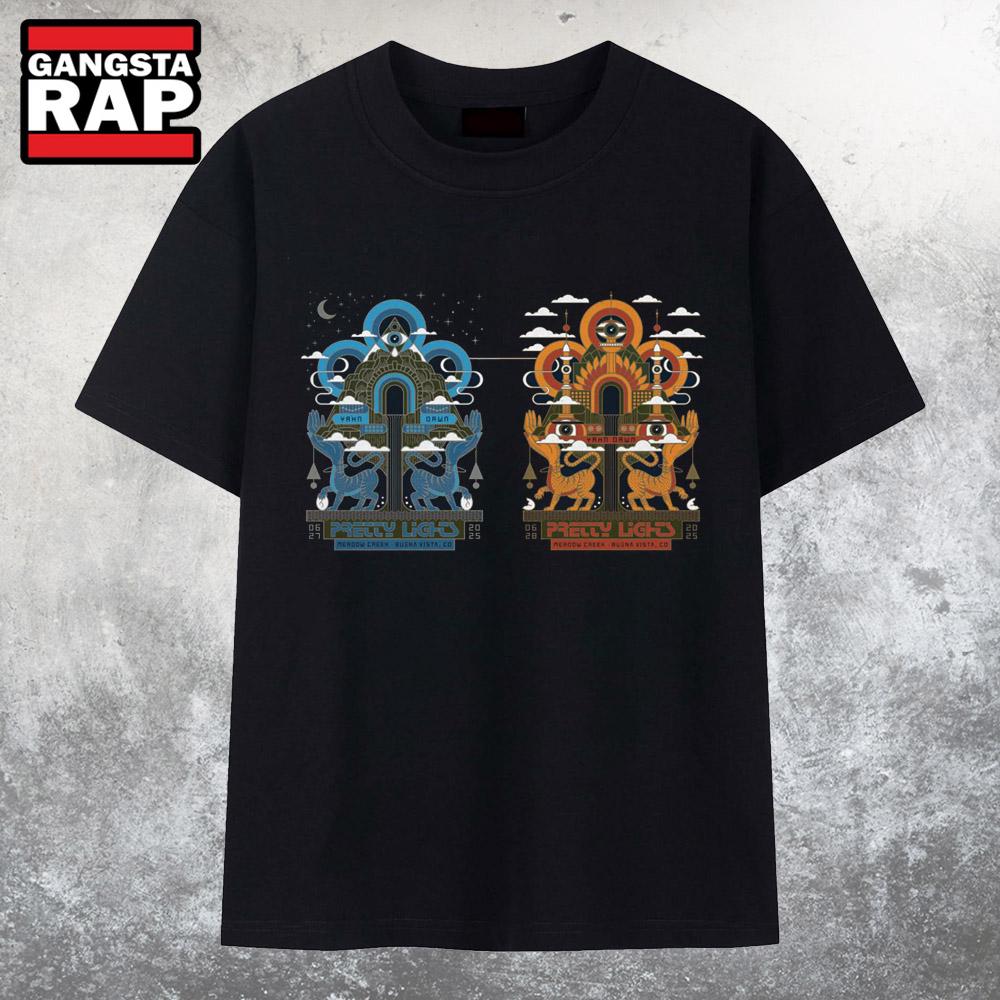Pretty Lights On Jun 27-28 2025 In Buena Vista CO Tour T Shirt Pretty Lights On Jun 27-28 2025 In Buena Vista CO Tour T Shirt