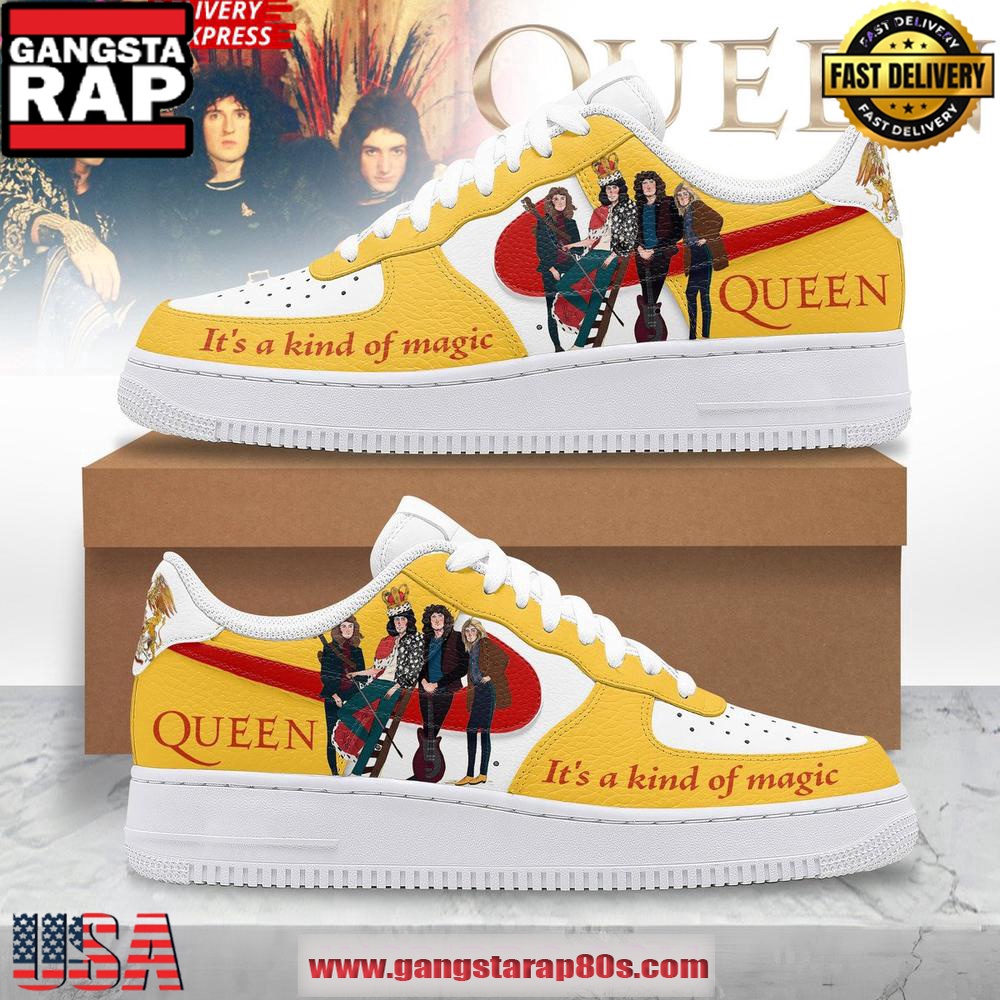 Queen Kind Of Magic Limited Edition Air Force 1 Sneakers Shoes